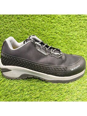 Michelin Latitude Tour Mens Size 8.5E Black Gray Alloy Toe Safety Work Shoes